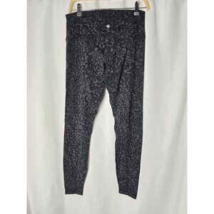 Lululemon Align Pant 28″ Wild Thing Camo Deep Coal Size 10 Nulu W5BSZS Leggings
